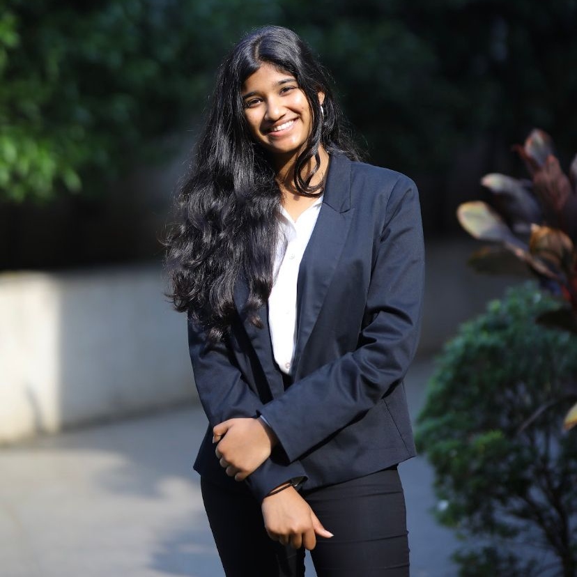 Neha Kolluri supporting OIS Bachupally- Lets Go Green Initiative